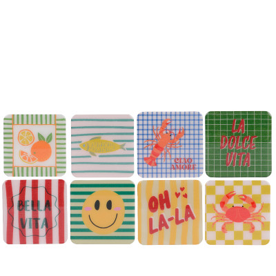 Sottobicchiere Geometrico Fantasia