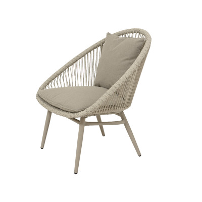 Set Tavolino e 2 Sedie Grigio Santa Cruz 2