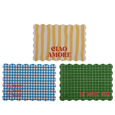 Tovaglietta Ondulata Fantasia Polipropilene