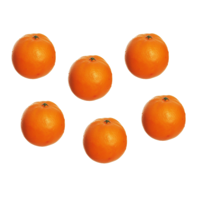 Arance Decorative (6 Pezzi)