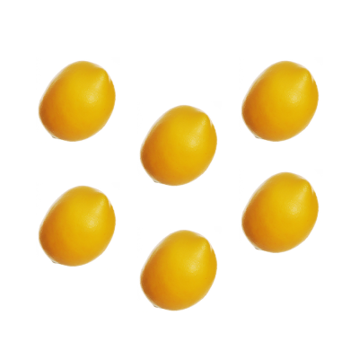 Limoni Decorativi (6 Pezzi)