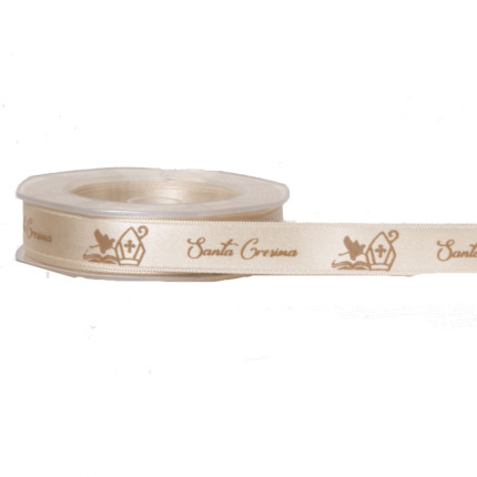 Nastro Doppio Raso Santa Cresima