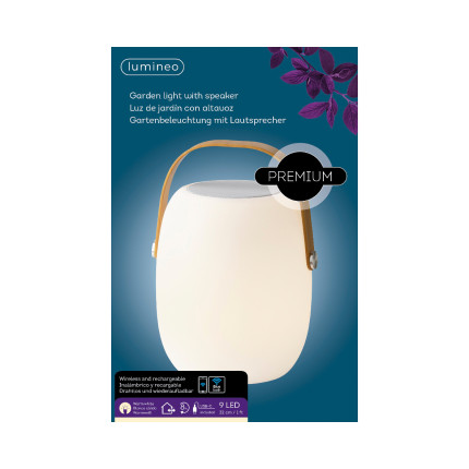 Scatola Luce Led con Speaker per Esterno