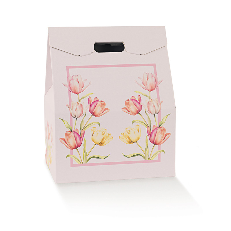 Baulotto in cartoncino Tulips
