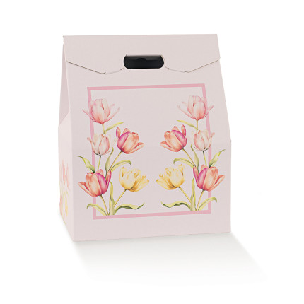 Baulotto in cartoncino Tulips