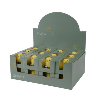 Pulcino Giallo Con Nido