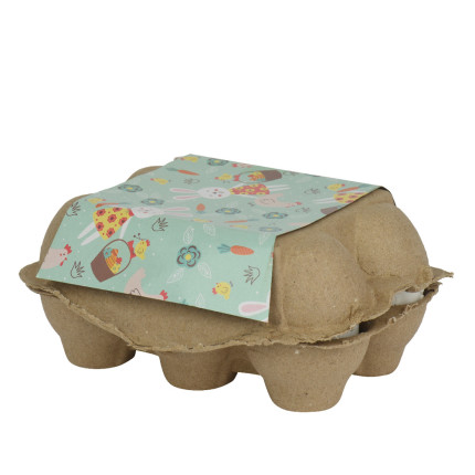 Set Uova in Gesso + Vernice