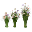 Mazzo di Erba con Fiori