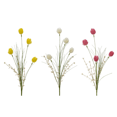 Ramo Decorativo Con Fiori Sferici