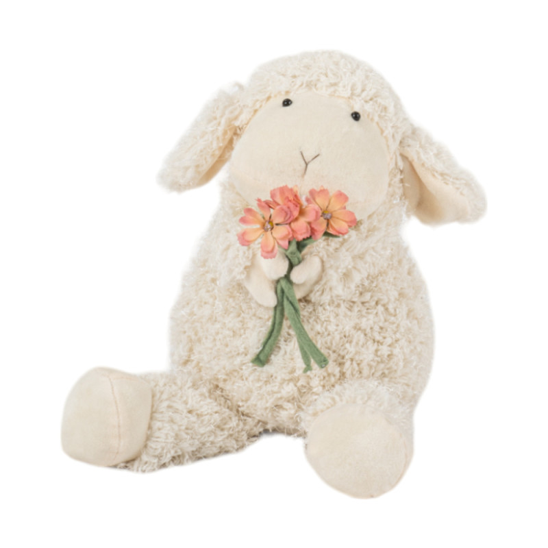 Pecorella Seduta Fermaporta