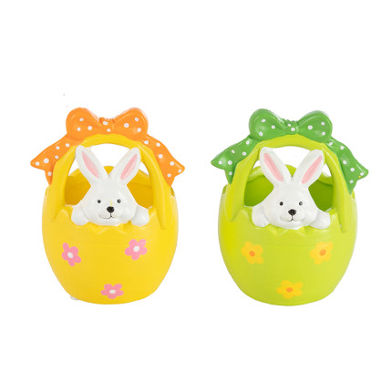 Vasetto Coniglio in Ceramica