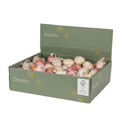 Ovetto Pendente Fantasia Rosa 2