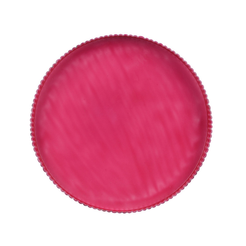 Vassoio in Ferro Plissé Fucsia