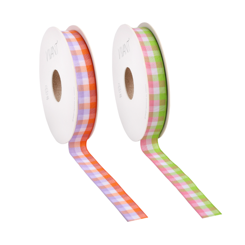 Nastro Tessuto a Quadretti