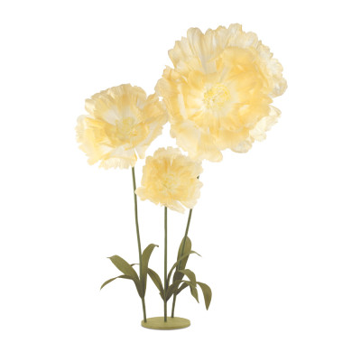 Fiori Gialli con Base 140cm