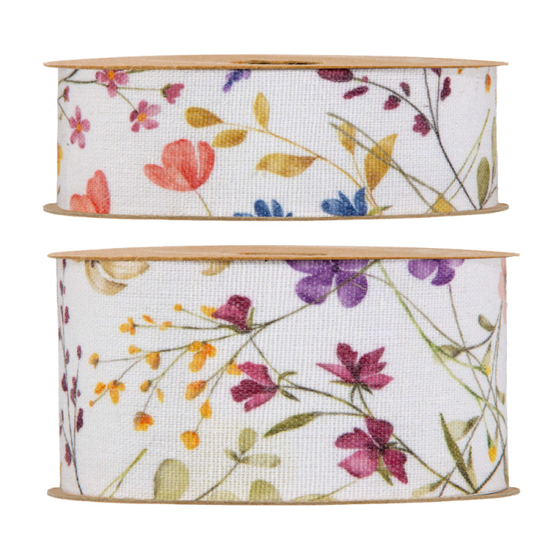 Nastro in Tela Fiori di Campo