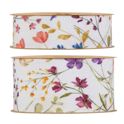 Nastro in Tela Fiori di Campo