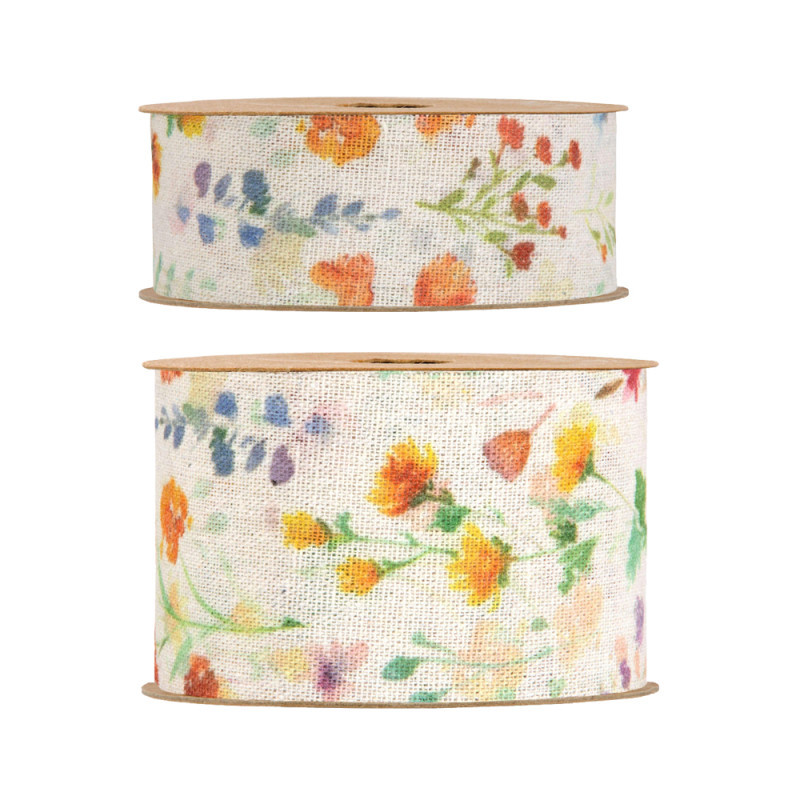 Nastro Grezzo Fiori di Campo