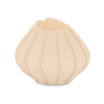 Vaso in Vetro Avorio 11,5cm