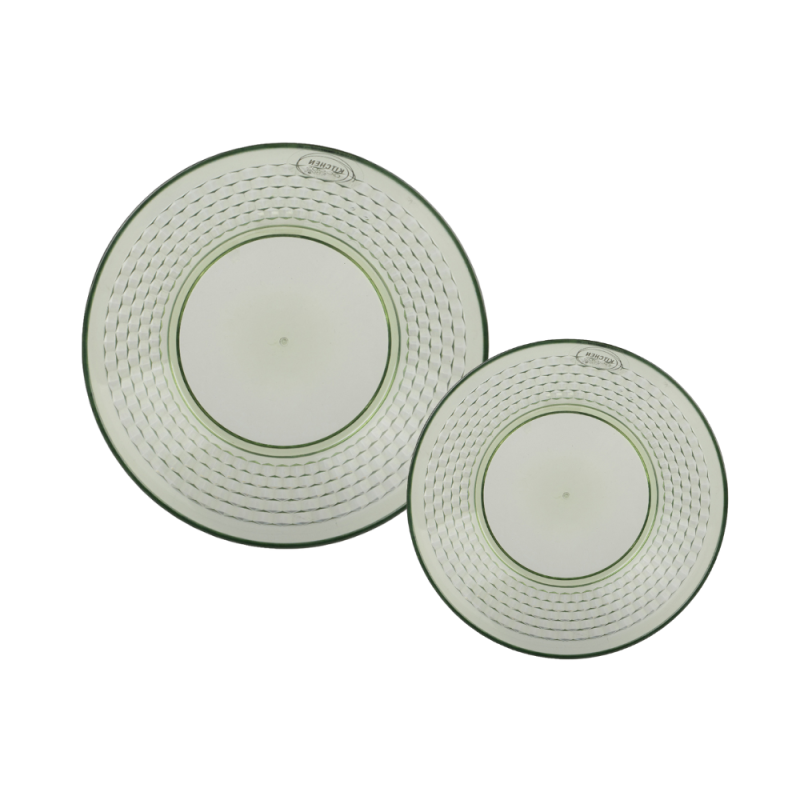 Bowl Lavorata in Plastica Trasparente