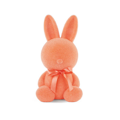 Coniglio Floccato Pesca 40cm