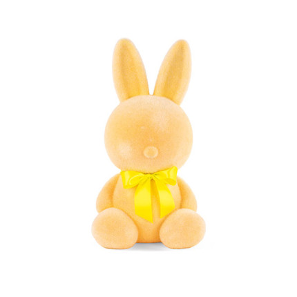 Coniglio Floccato Giallo 50cm