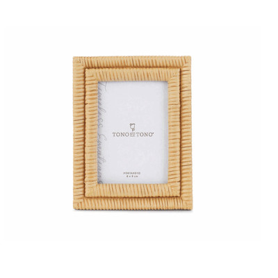 Portafoto in Rattan Beige 2