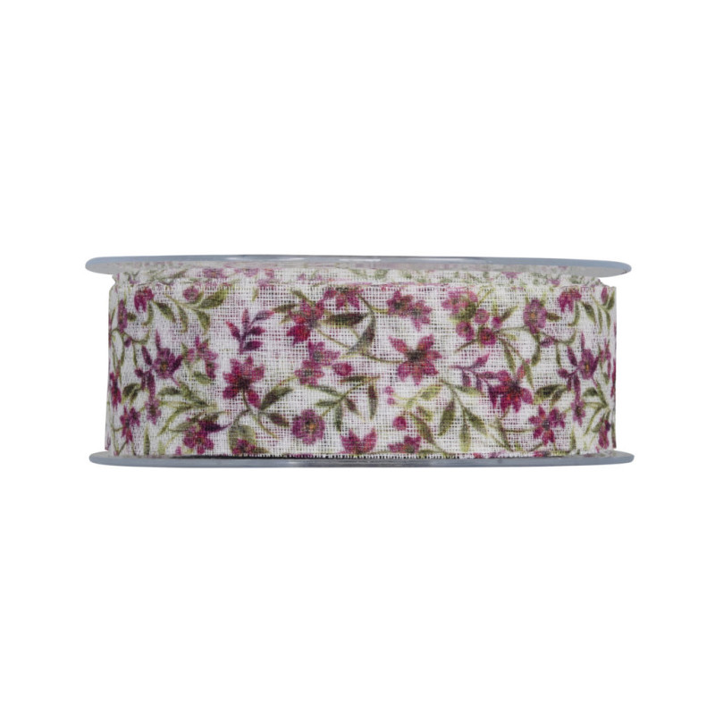 Nastro Tessuto a Fiori