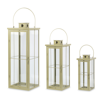 Lanterna in Metallo Salvia