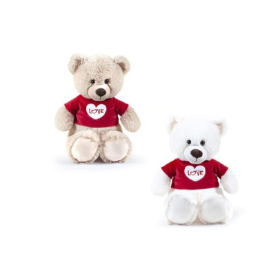 Orsetto Peluche Con T-shirt Love