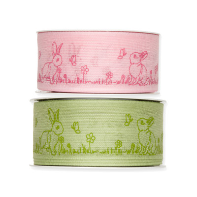 Nastro Tessuto Coniglietti