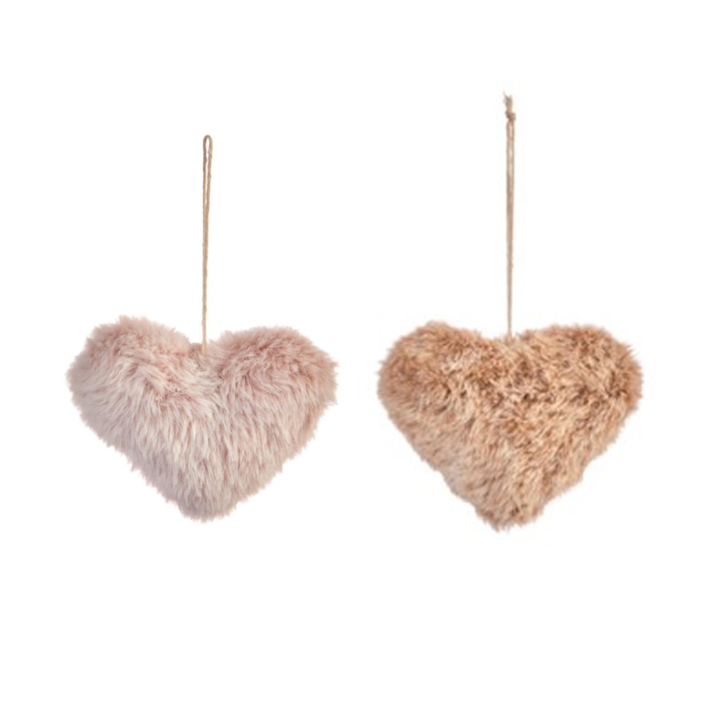 Cuore di Peluche Pendente