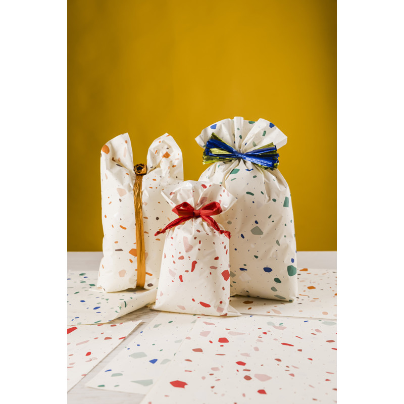 Buste Regalo in Polipropilene Graniglia (50 pezzi)