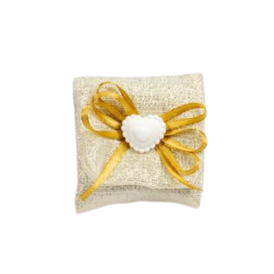 Bustina in Tessuto Lux Oro