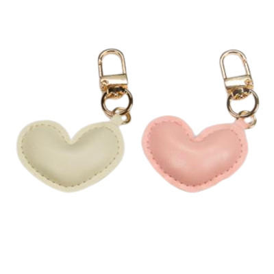 Ciondolo Cuore Ecopelle