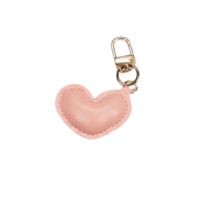 Ciondolo Cuore Ecopelle