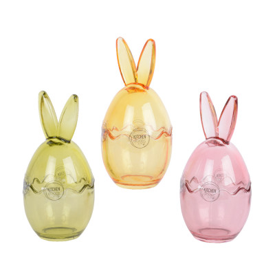 Contenitore Coniglio in Vetro