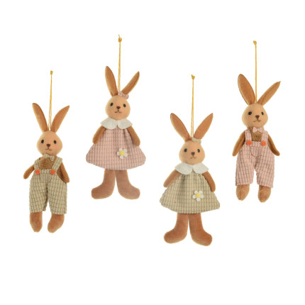 Coniglietto Peluche con Vestito