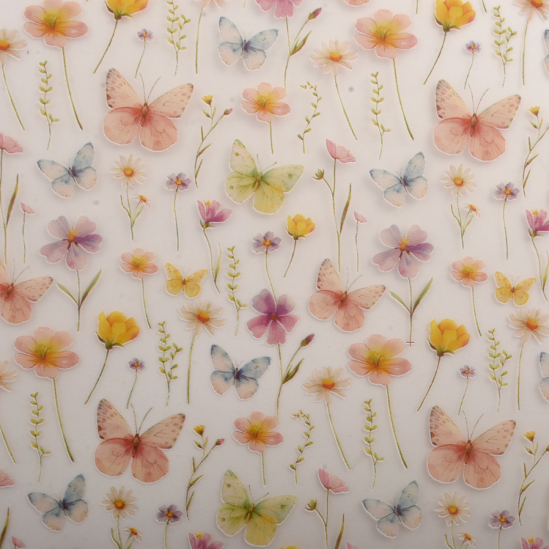 Bobina in Polipropilene Butterflies Trasparente