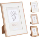 Portafoto Bianco e Legno