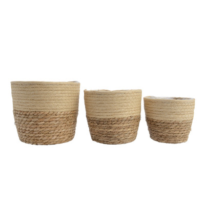 Vaso in Corda Beige 2