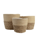 Vaso in Corda Beige