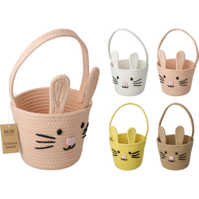 Cestino Coniglietto con Manico