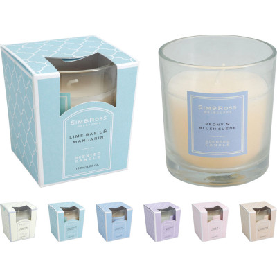 Candela Pastello in Vetro