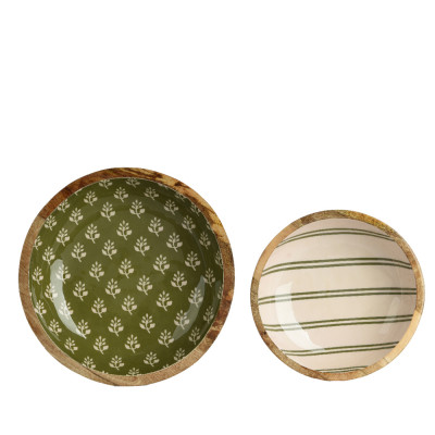 Ciotola in Legno di Mango Smaltata 2