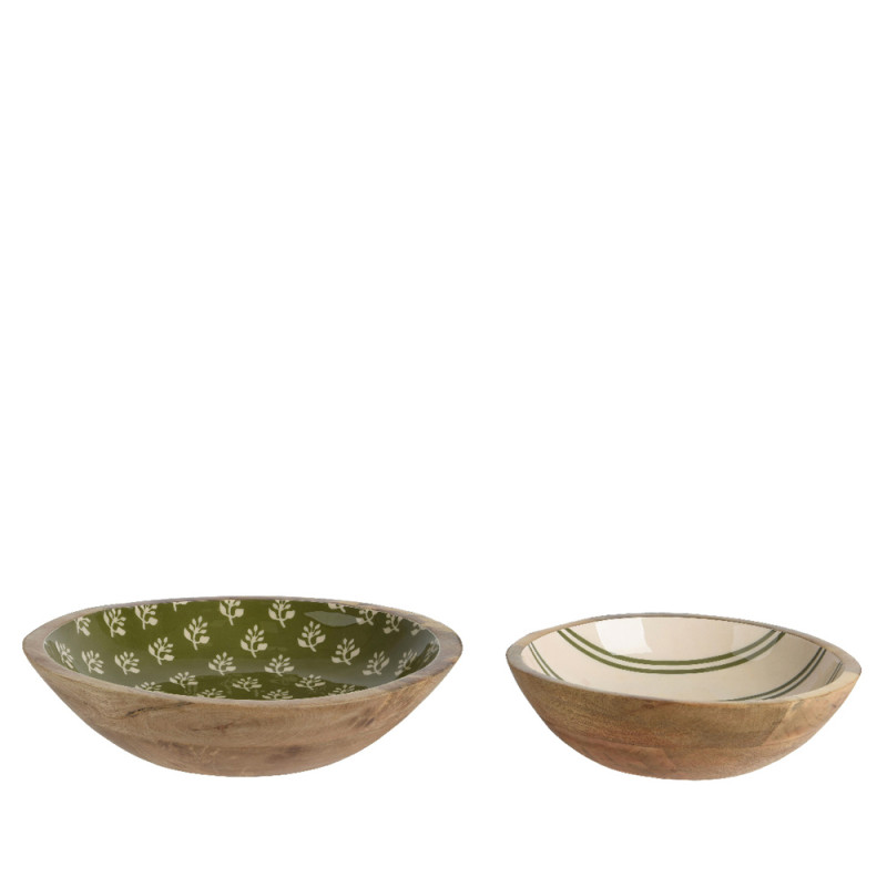 Ciotola in Legno di Mango Smaltata