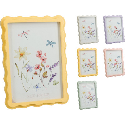 Cornice Onda in Legno Pastello