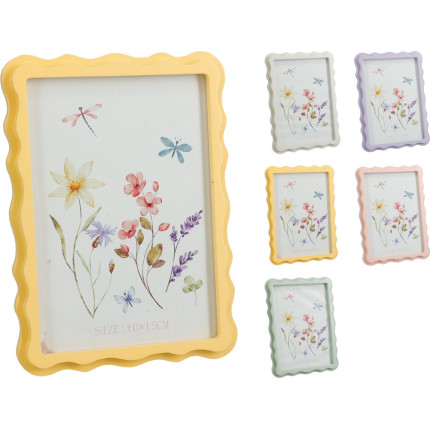 Cornice Onda in Legno Pastello