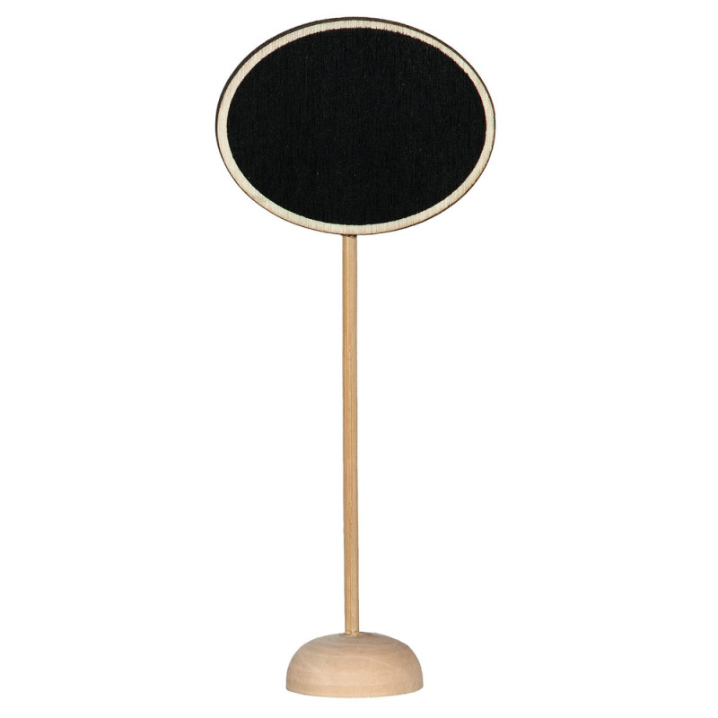 Segnaposto Lavagna Ovale (3 Pezzi)