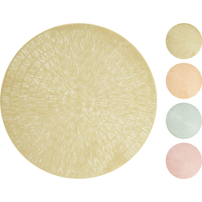 Tovaglietta Tonda Pastello